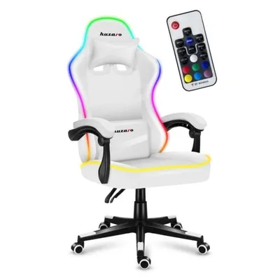 Silla gaming Huzaro FORCE 4.4 RGB asiento bucket respaldo ergonómico 130 kg