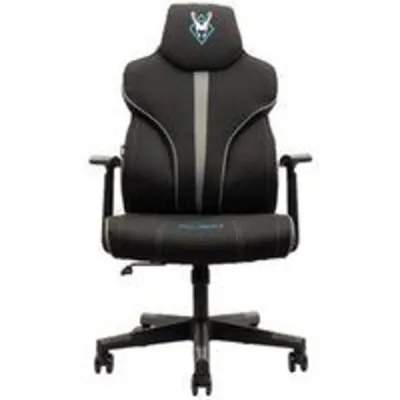 Silla Gaming Woxter Stinger Station Alien Titanium Tela Transpirable Altura Ajustable Gris Titanio