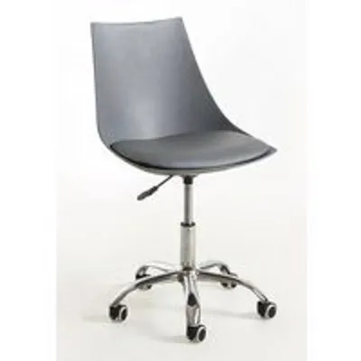 Sillas De Escritorio - Silla Blok Office - Gris Oscuro
