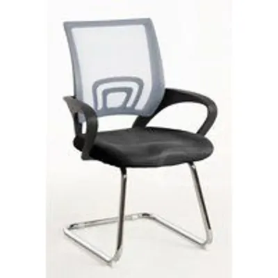 Sillas De Escritorio - Silla Confidente Midi - Gris