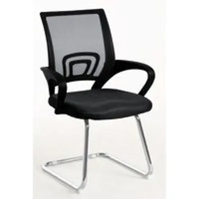 Sillas De Escritorio - Silla Confidente Midi - Negro