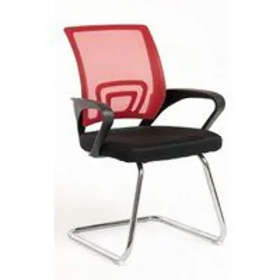 Sillas De Escritorio - Silla Confidente Midi - Rojo