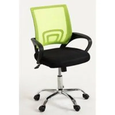 Sillas De Escritorio - Silla Midi Pro - Verde Y Negro