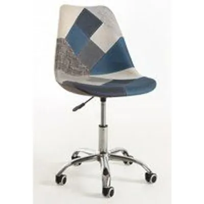 Sillas De Escritorio - Silla Neo Patchwork - Patchwork Blue