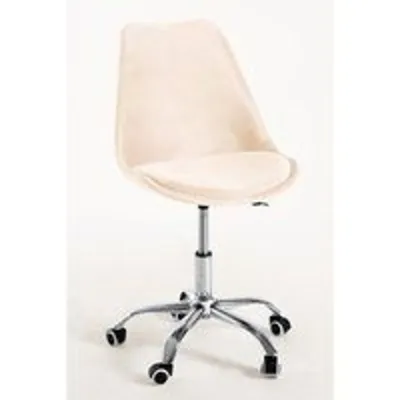 Sillas De Escritorio - Silla Neo Terciopelo - Beige