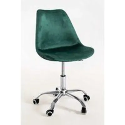 Sillas De Escritorio - Silla Neo Terciopelo - Verde