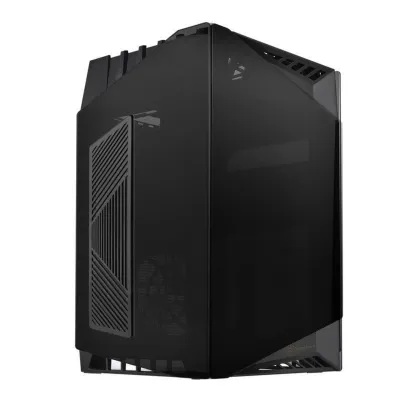 Silverstone LD03-AF Gabinete de Torre con Cristal Templado USB 3.0 Negra