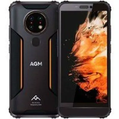 Smartphone AGM H3 4GB 64GB Dual SIM IP68/69K MIL-STD-810H Cámara IR 5400mAh NFC Negro