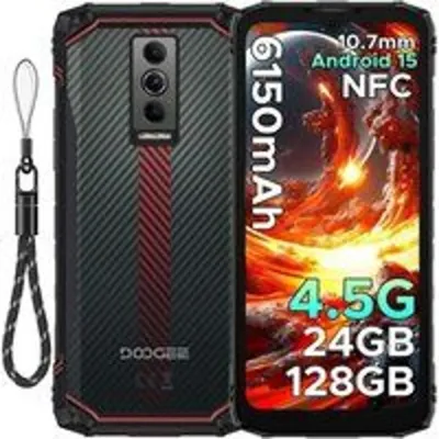 Smartphone DOOGEE Blade10 Energy 24GB RAM 128GB NFC IP68 6150mAh Octa-Core