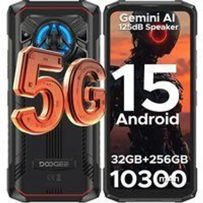 Smartphone Doogee Blade 20 Play 32GB RAM 256GB 5G Batería 10300mAh AI Visión Nocturna
