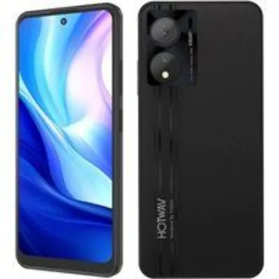 Smartphone HOTWAV Note 12 EF 4GB RAM 128GB 6.8" HD+ 4G Dual SIM 5160mAh Android 14 Negro