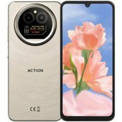 Smartphone IIIF150 Action A5 Pro 3GB RAM 256GB 6.88" 4G Dual SIM 5100mAh Android 15 Dorado