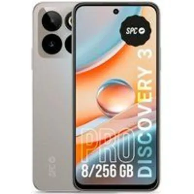 Smartphone SPC Discovery 3 Pro 8GB 256GB 33W Carga Rápida Dual SIM 120Hz Niebla Lunar