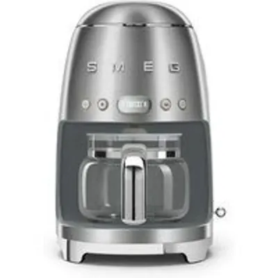 Smeg DCF02SSEU Cafetera de Goteo 1.4L 1050W Plata