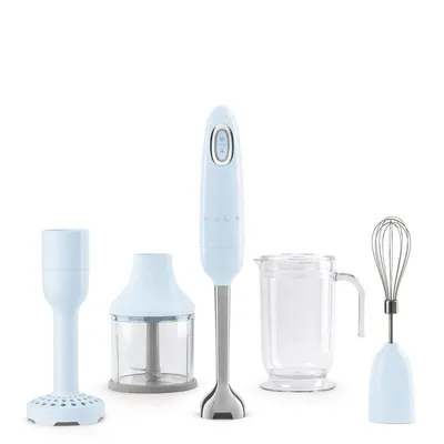 Smeg HBF02PBEU Batidora de Mano 700W Azul Pastel