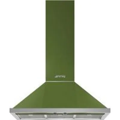 Smeg Portofino KPF9OG Campana Decorativa 90cm Verde Oliva