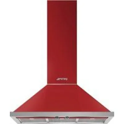 Smeg Portofino KPF9RD Campana Decorativa 90cm Roja