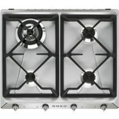 Smeg Victoria SR964XGH Placa de Gas 4 Zonas 60cm Inox