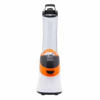 Sogo BAT-SS-5515-O 0,6 L Licuadora de vaso 350 W Negro, Naranja, Blanco