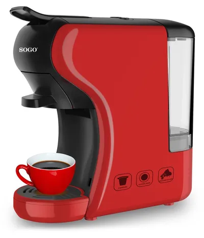 Sogo CAF-SS-5675-R cafetera eléctrica Máquina espresso 0,6 L