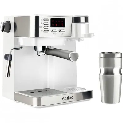 Solac Multi Stillo Cafetera Multifunción 3 en 1 Espresso/Goteo/Capuccino 20 bares