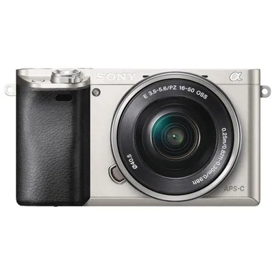 Sony Alpha A6000 24MP Plata + 16-50 mm