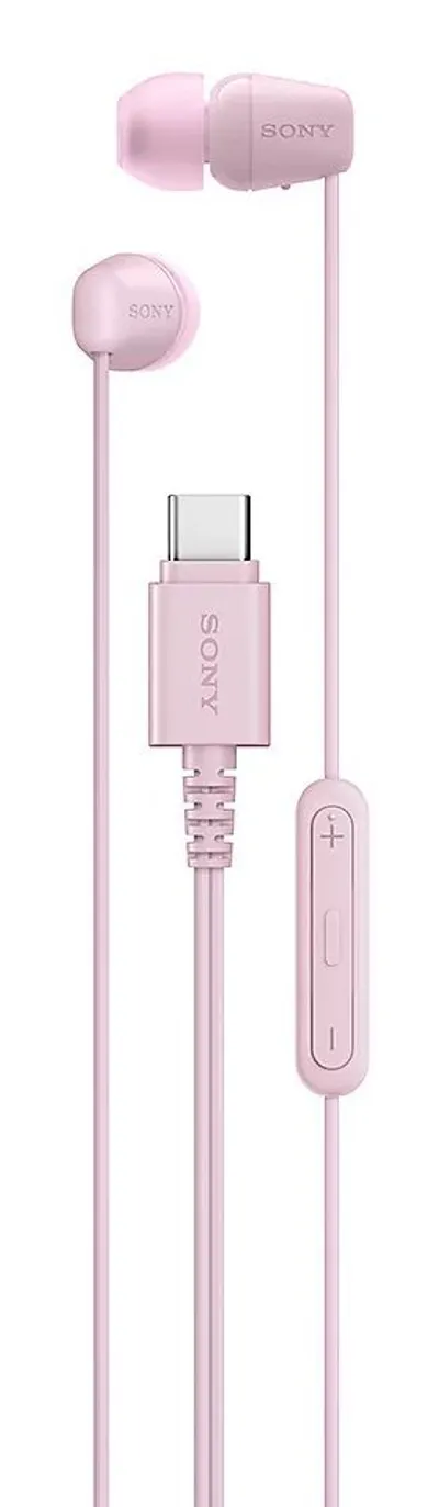Sony IER-EX15C Auriculares Alámbrico Dentro de oído Llamadas/Música USB Tipo C Rosa