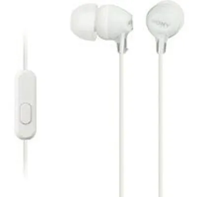 Sony MDR-EX15AP Auriculares Blancos