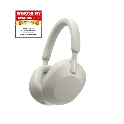 Sony WH-1000XM5 Auriculares Inalámbricos Plata/Blanco
