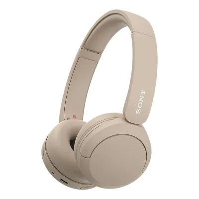 Sony WH-CH520 Auriculares Inalámbricos Bluetooth USB-C Crema
