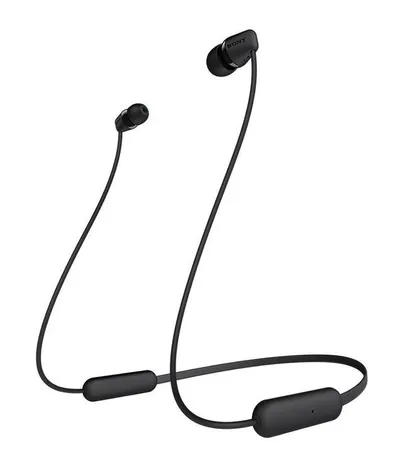 Sony WI-C200 Auriculares Inalámbricos Dentro de oído Banda para cuello Bluetooth Negro