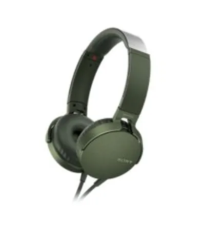 Sony XB550AP Auriculares Alámbrico Diadema Llamadas/Música Verde