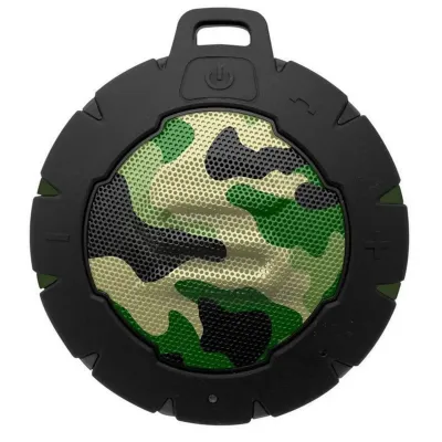 Soul Storm Altavoz Bluetooth Impermeable Camuflaje Verde