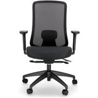 Spacio Ardena Silla Ergonómica de Malla Negra