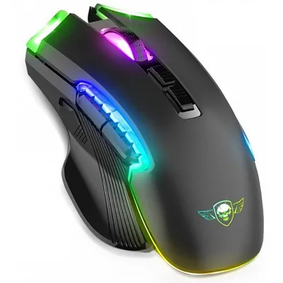 Spirit of Gamer Elite M70 Ratón Inalámbrico RGB 4800 DPI