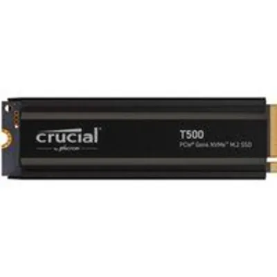 SSD Crucial T500 4TB M.2 PCIe 4.0 NVMe 7000MB/s Disipador térmico Gaming/PC/Consola