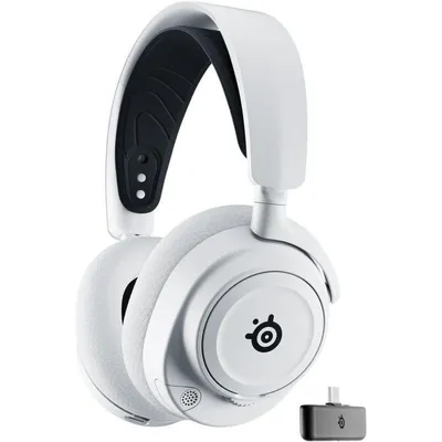 SteelSeries Arctis Nova 7X Auriculares Inalámbricos Bluetooth Blancos