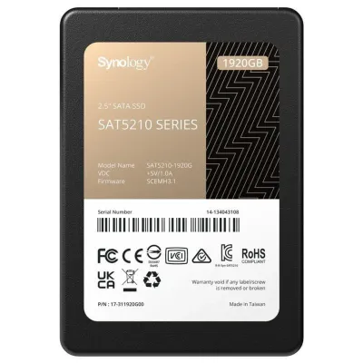 Synology SAT5210-1920G 1.92TB SATA 3 SSD