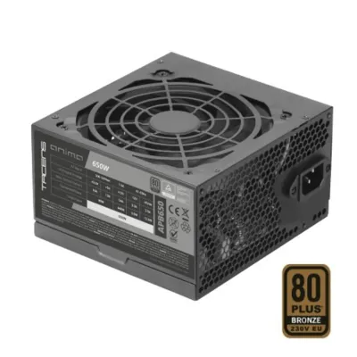 Tacens Anima APB650 Fuente Alimentación ATX 650W 80Plus Bronze Ventilador 12cm Cables Planos Negro