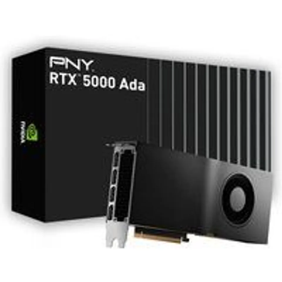 Tarjeta Gráfica PNY RTX 5000 Ada Generation 32GB GDDR6 ECC 4x DisplayPort IA/Renderizado