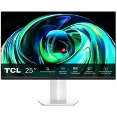 TCL 25G54 pantalla para PC 63,5 cm (25") 1920 x 1080 Pixeles Full HD QLED Blanco