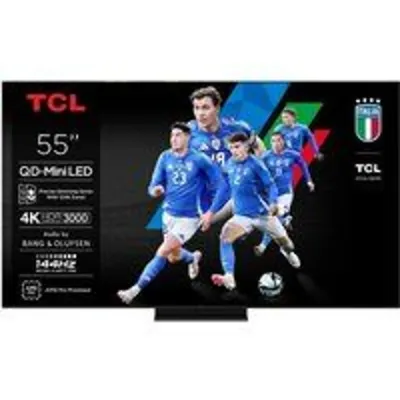 TCL 55C7K Televisor 139,7 cm (55") 4K Ultra HD Smart TV Wifi Metálico 2600 cd / m²