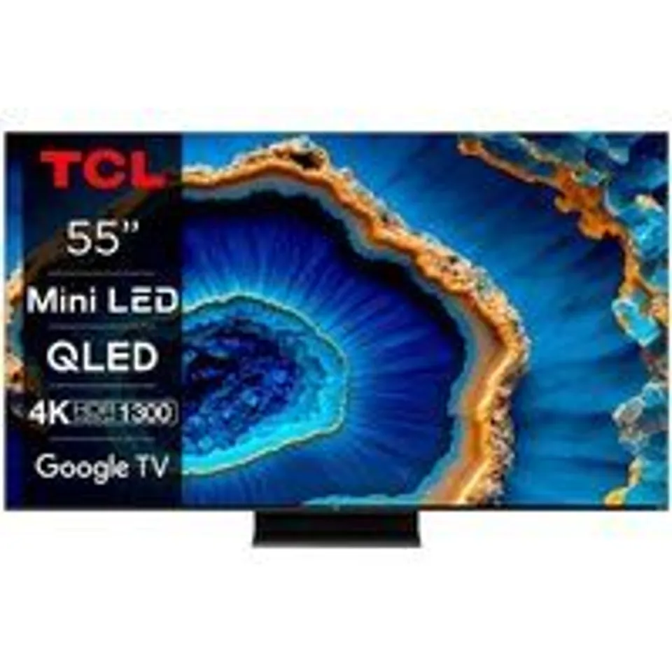 TCL C80 55C805 Televisor 139,7 cm (55") 4K Ultra HD Smart TV Wifi Negro 1300 cd / m²