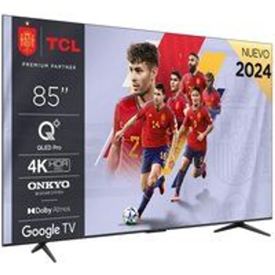 TCL C65 85C655 Televisor 2,16 m (85") 4K Ultra HD Smart TV Wifi Titanio 450 cd / m²
