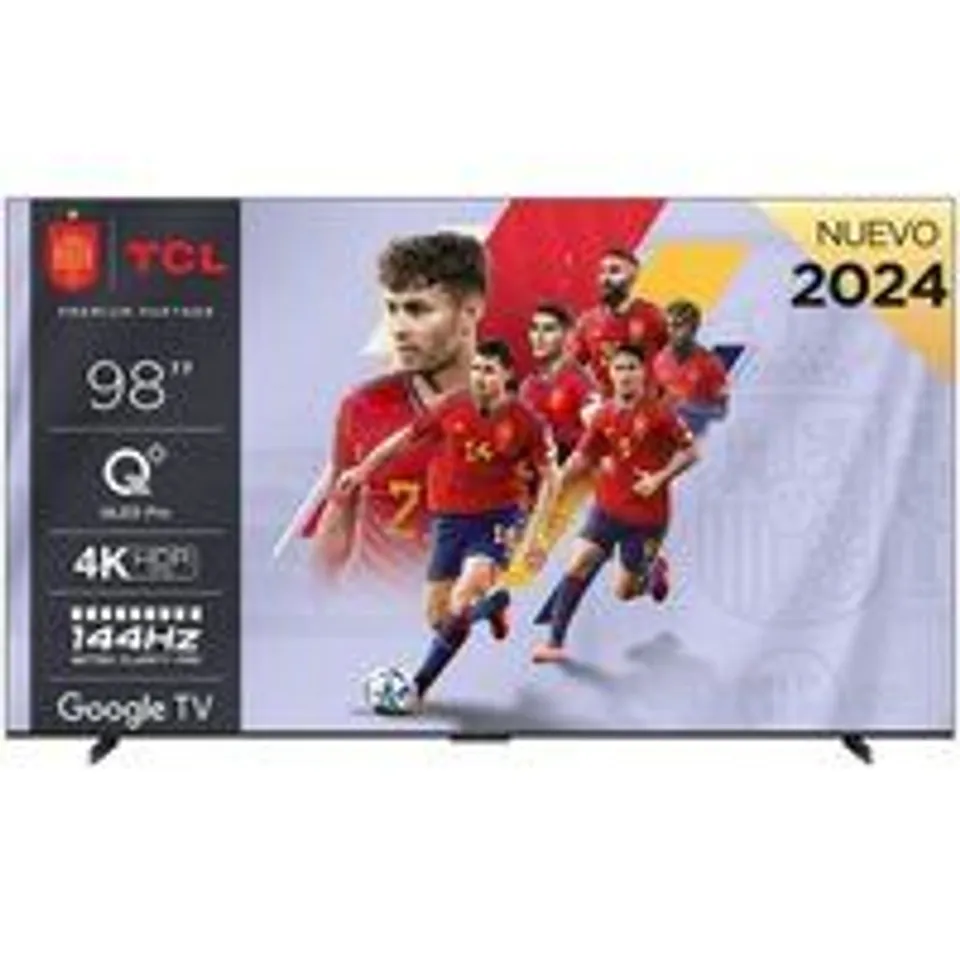 TCL C65 98C655 Televisor 2,49 m (98") 4K Ultra HD Smart TV Wifi Titanio 450 cd / m²
