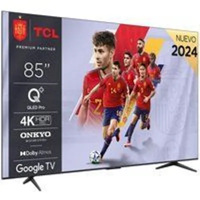 TCL C65 85C655 Televisor 2,16 m (85") 4K Ultra HD Smart TV Wifi Titanio 450 cd / m²
