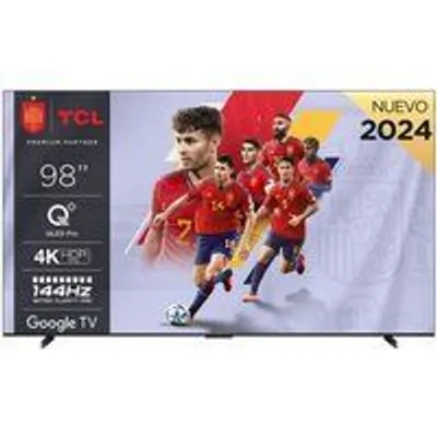 TCL C65 98C655 Televisor 2,49 m (98") 4K Ultra HD Smart TV Wifi Titanio 450 cd / m²