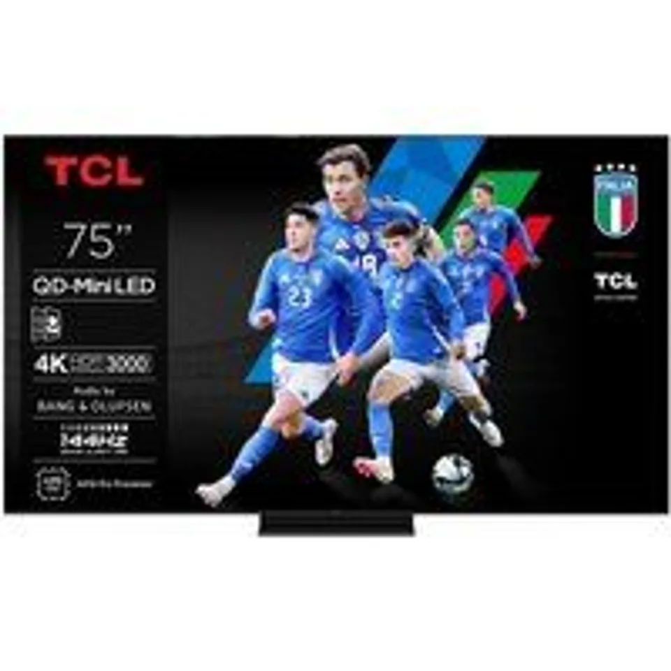 TCL 75C7K Televisor 190,5 cm (75") 4K Ultra HD Smart TV Wifi Metálico 3000 cd / m²