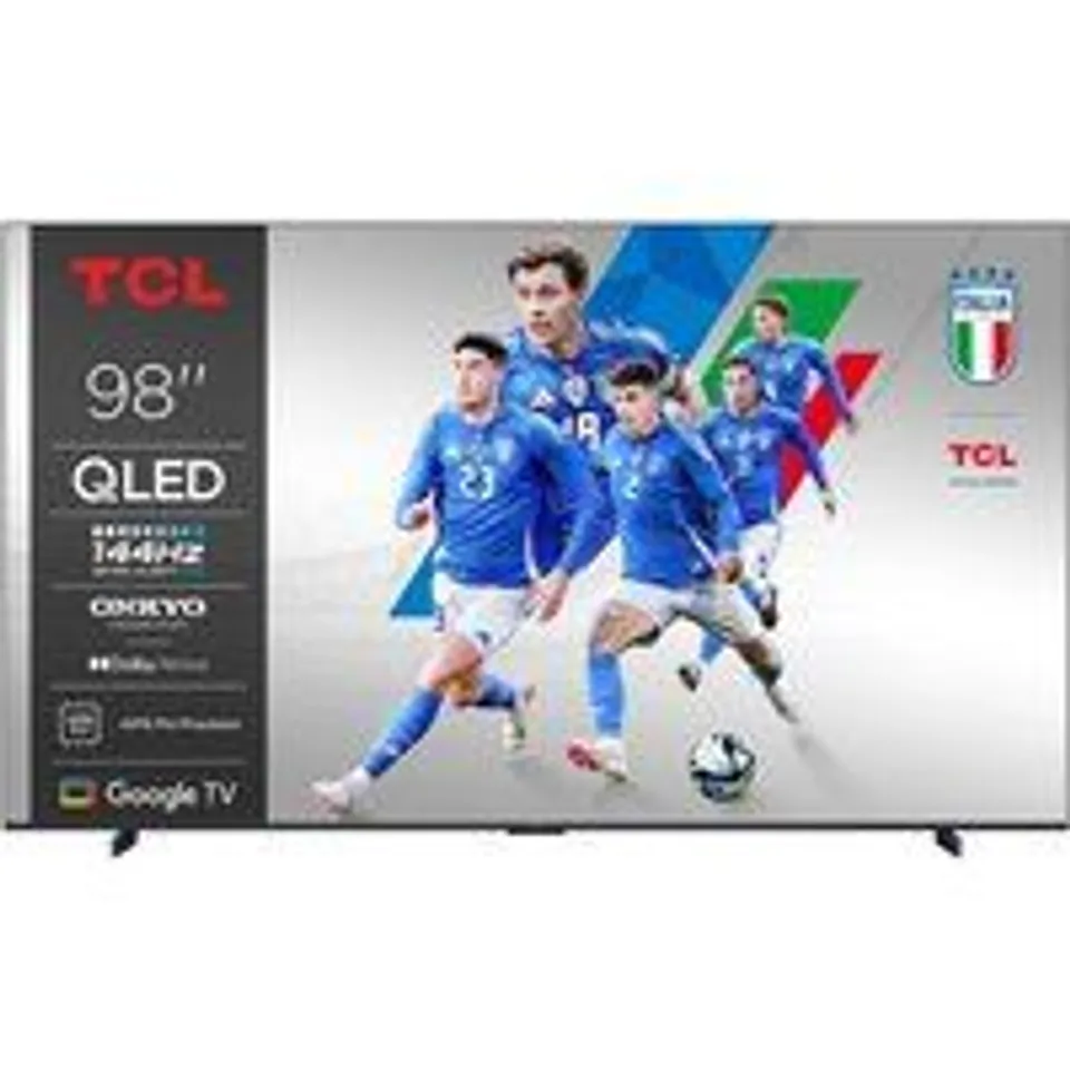 TCL P8K 98P8K Televisor 2,49 m (98") 4K Ultra HD Smart TV Wifi Metálico 450 cd / m²