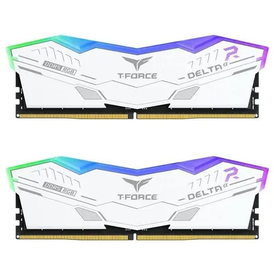 Team Group T-Force Delta Alpha DDR5 RGB 6000MHz PC5-48000 32GB 2x16GB CL38 Blanca AMD EXPO